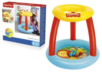 Aufblasbares Planschbecken mit Dach Fisher-Price Bestway 93541