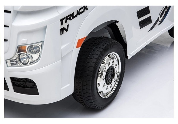 Kinderauto Mercedes Actros Weiß