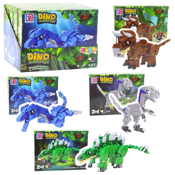 Bausteine Set Dinosaurier Roboter 2in1 148-175 Teile Mix