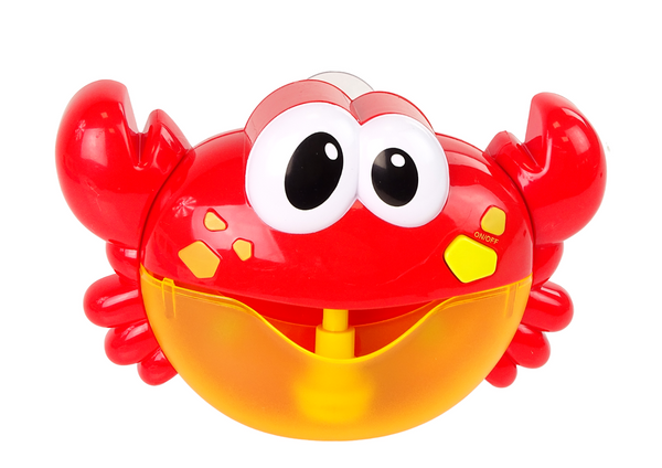 Bath Toy Soap Bubble Generator Red Crab