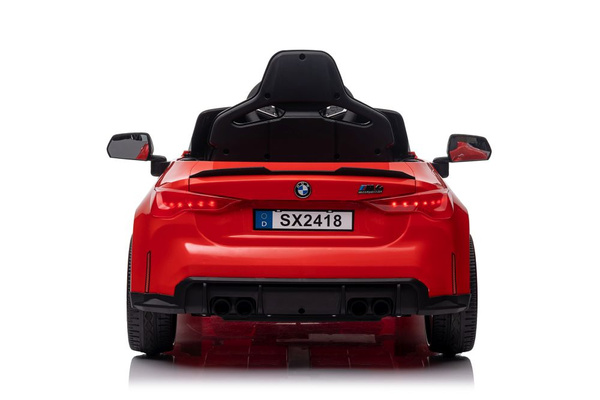 Elektrisches Kinderauto BMW M4 Rot