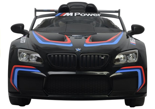 Kinderfahrzeug BMW M6 GT3 Schwarz Elektroauto Fahrzeug