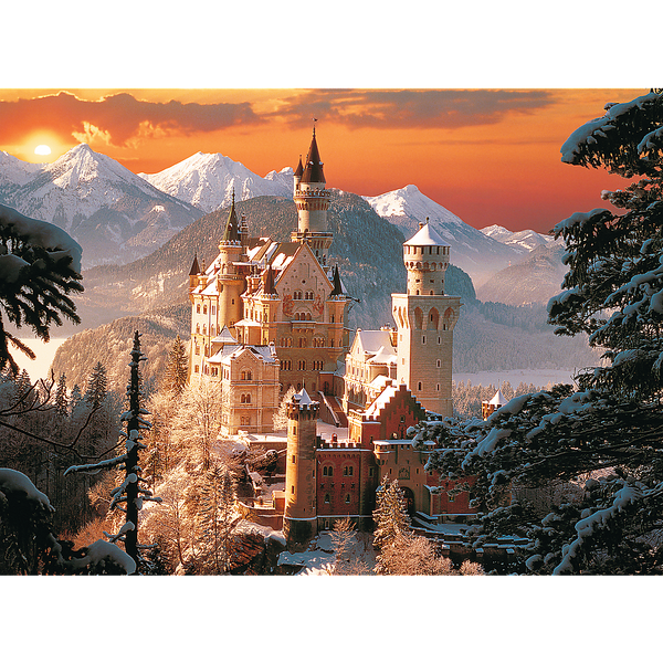 Puzzle - "3000" - Neuschwanstein Winter Castle Trefl 33025