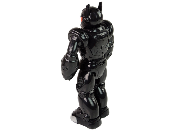 Interaktiver Roboter geht Ton Lichter Schwarz