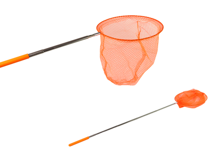 Schmetterlingsnetz Insekt Klappbar Teleskop 85 cm Orange