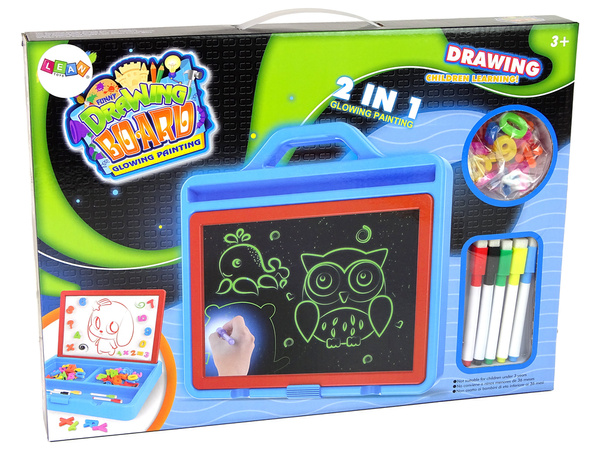 Glowing Paint 2in1 Magnetic Drawing Board