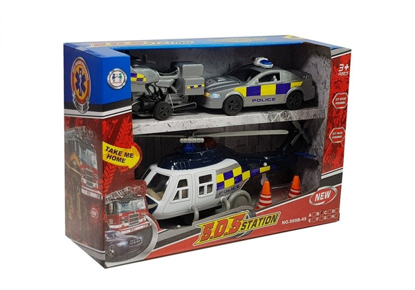 Polizei Set mit Licht und Ton