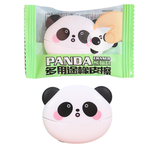 Radiergummi zum Radieren für Schule und Büro, Panda