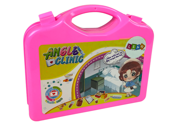 Little Doctor Set Case Pink Stethoscope