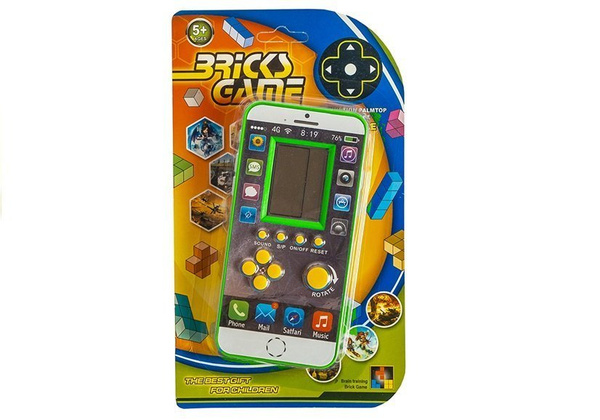 Electronic Game Tetris Green Phone