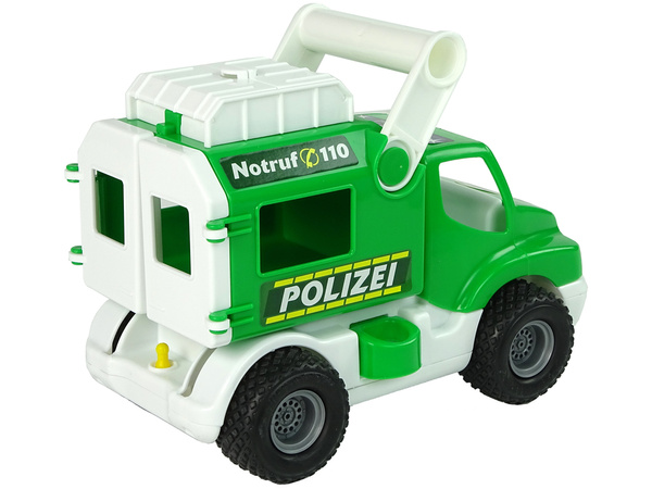 Police Car ConsTruck Green Polesie 41906
