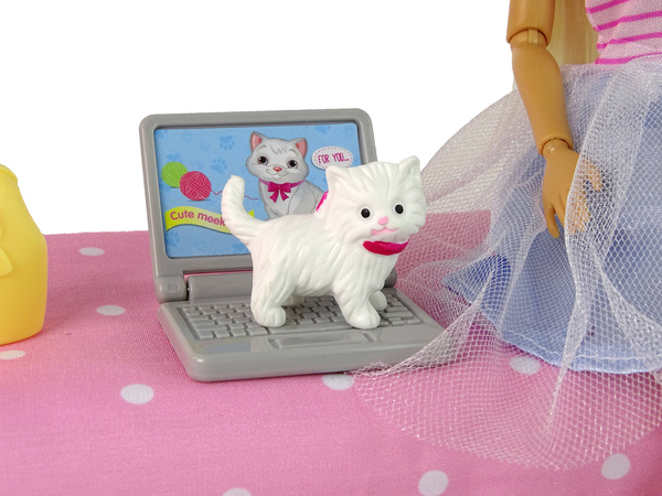 Anlily Puppe im Schlafzimmer Zubehör Möbel für Kinder