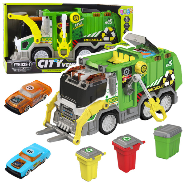 Truck Garbage Truck Municipal Vehicle Lights Sounds