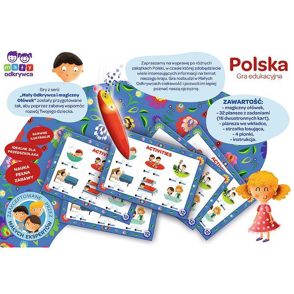 Educational Game Polish Magic Pencil Trefl 02114