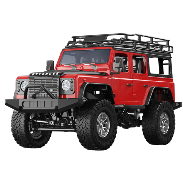 Remote Controlled Off-Road Vehicle RC Land Rover Defender 90 Red 1:14
