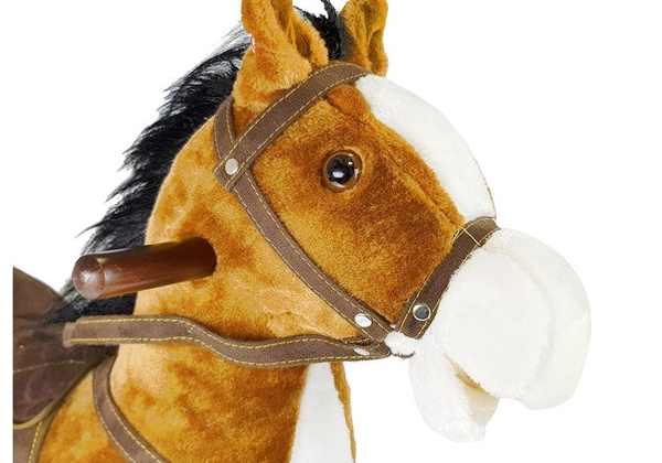 Rocking Horse 74cm Light Brown