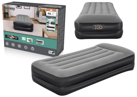 Veloursmatratze mit elektrischer Pumpe 191 x 97 x 46 cm Bestway 67401