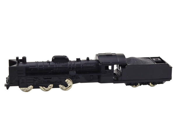 Modelleisenbahn-Wagenlokomotive zum Sammeln, 1:48, Metall, Schwarz