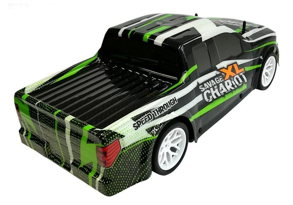 Ferngesteuertes Auto R / C Pick Up 15-20 km / h Grün