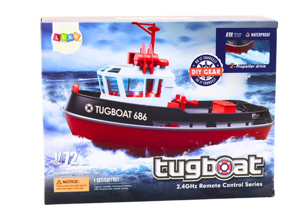 Ferngesteuertes RC-Boot 1:72 Motorboot 35 km/h