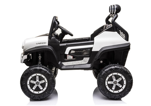 Electric Ride On Mercedes Unimog S White