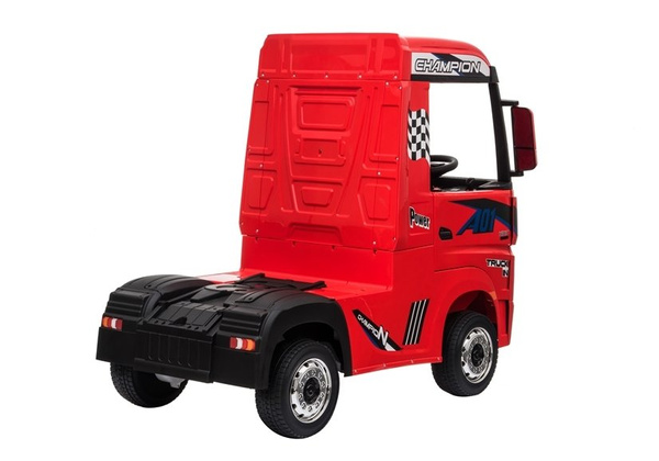 Electric Ride-On Car Mercedes Actros Red Painted MP4
