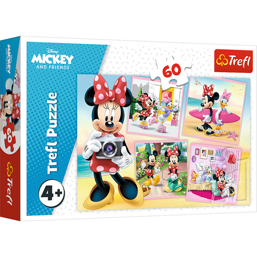 Puzzle - 60 - Urocza Minnie - Disney Minnie - Trefl 17360