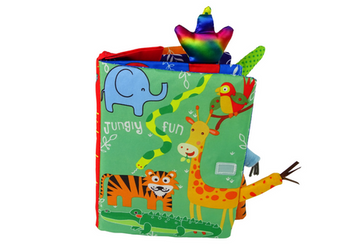 Colorful Jungle Animals Book