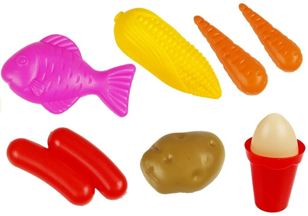 Interaktive Küche für Kinder Okp Kühlschrank Wasserhahn Zubehör 58-tlg.