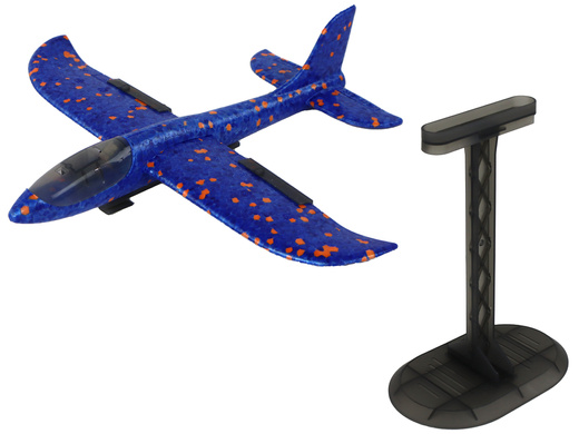 Flugzeug-Seifenblasen-Werferpistole blau