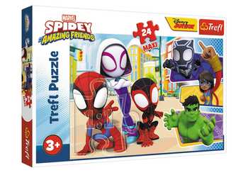 Puzzle 24pcs Maxi Spidey and Friends Trefl 14348