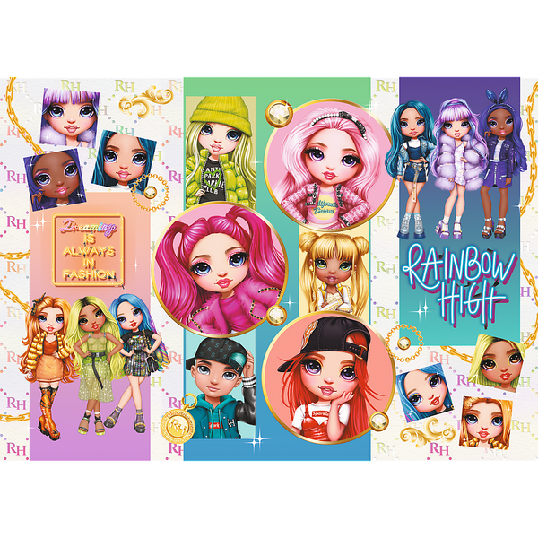 Puzzle - "200" - Friendship Rainbow High Trefl 13289