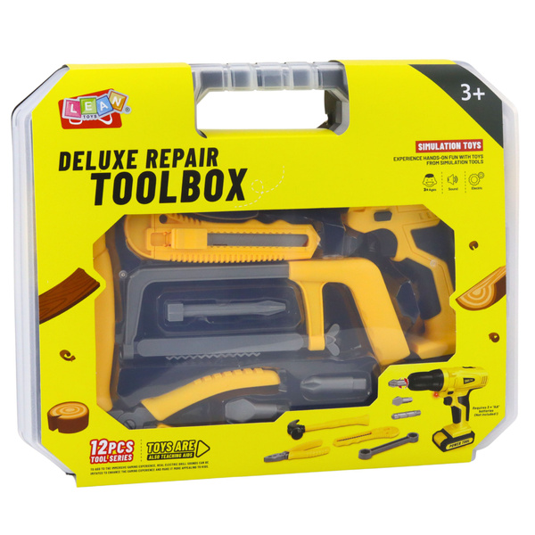 DIY Kit Bohrer Treiber Werkzeuge Lichter Sounds Koffer