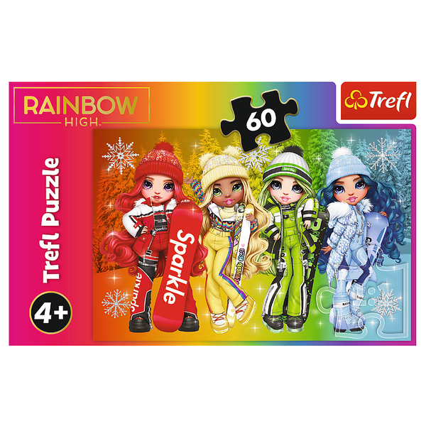 Puzzle - "60" - Joyful dolls Trefl 17380