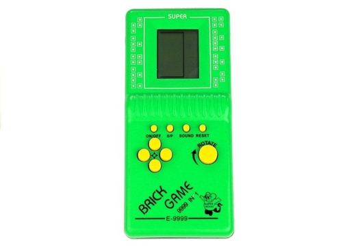 Brick Game Electronic Portable Green