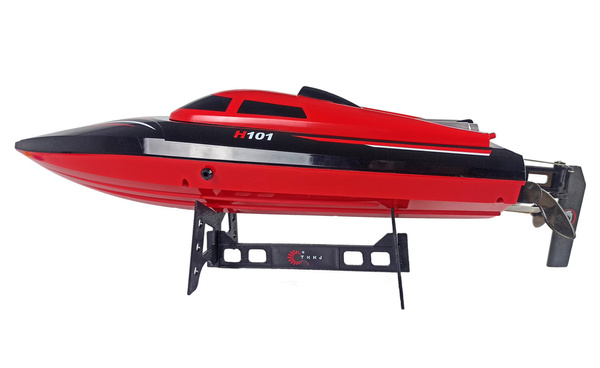Ferngesteuertes Motorboot H101 Rot 1:48 2.4G 35 km/h