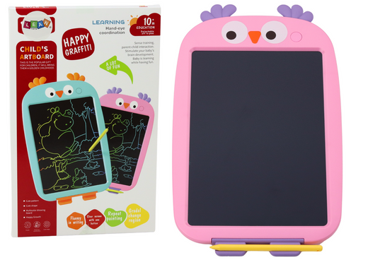 Pink Bird Graphic Tablet Drawing Board