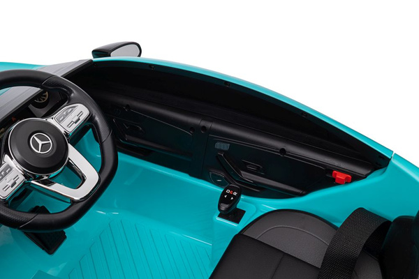 Battery-powered car Mercedes CLA 45s AMG Turquoise 4x4