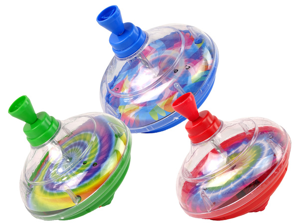 Spinning Wheel Toy Colours Diodes Music