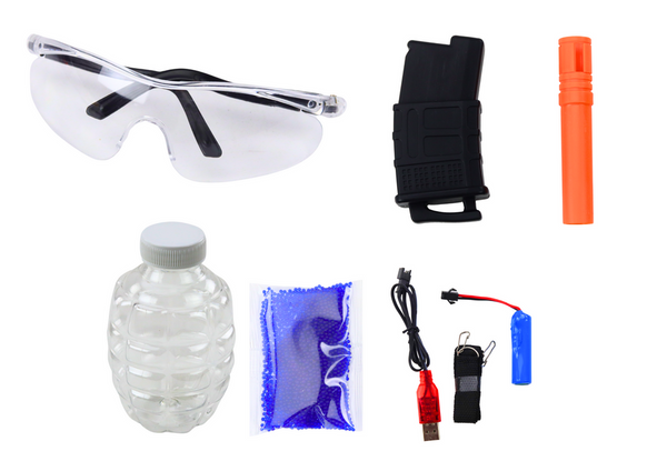 M416 Automatic Water Bullet Rifle Pistol with Glasses Strap