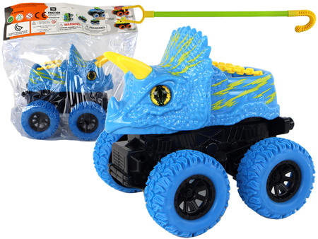 Triceratops-Reibungsantriebsfahrzeug Blau