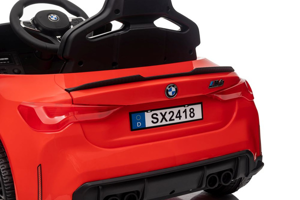 Elektrisches Kinderauto BMW M4 Rot