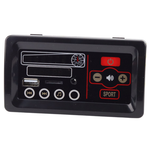 Music Panel for a Battery-Powered Vehicle - 12V