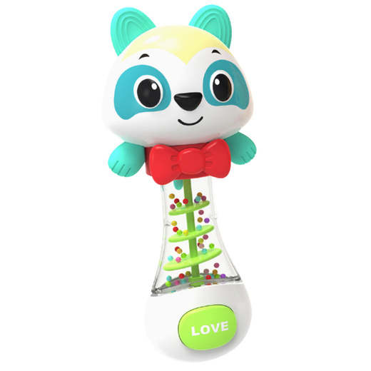 Rasselspielzeug für Babys, Teddybär mit bunten Bällen