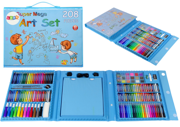 MALSET XXL IM TRAGEKOFFER 208 ELEMENTE