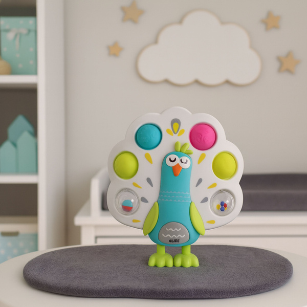 Pop-It Paw Sensorikspielzeug mit rotierenden Kugeln und bunten Geräuschen