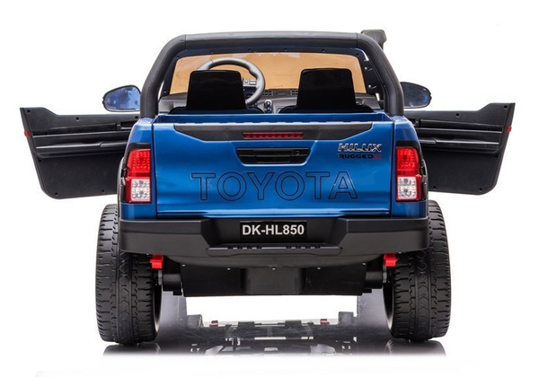Elektroauto für Kinder Toyota Hilux Blau lackiert