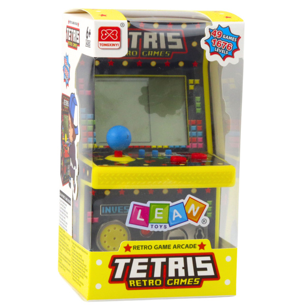 Mini Retro Tetris Slot Machine 49 Games 1676 Levels Yellow