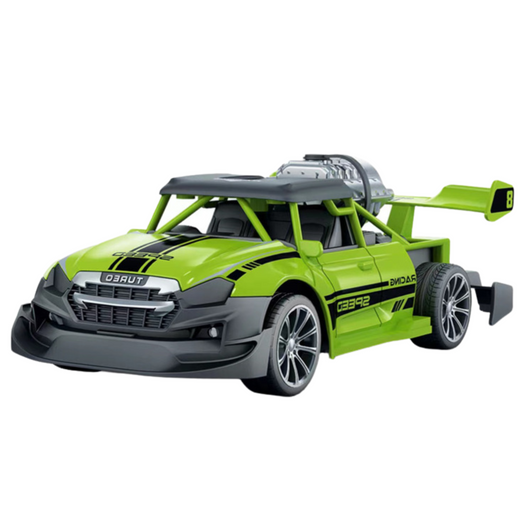 Remote Controlled RC Car 1:20 Lights Smoke Effect Green