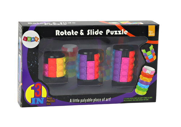 Cylinder Logical Puzzle Set 3 Difficulty Levels